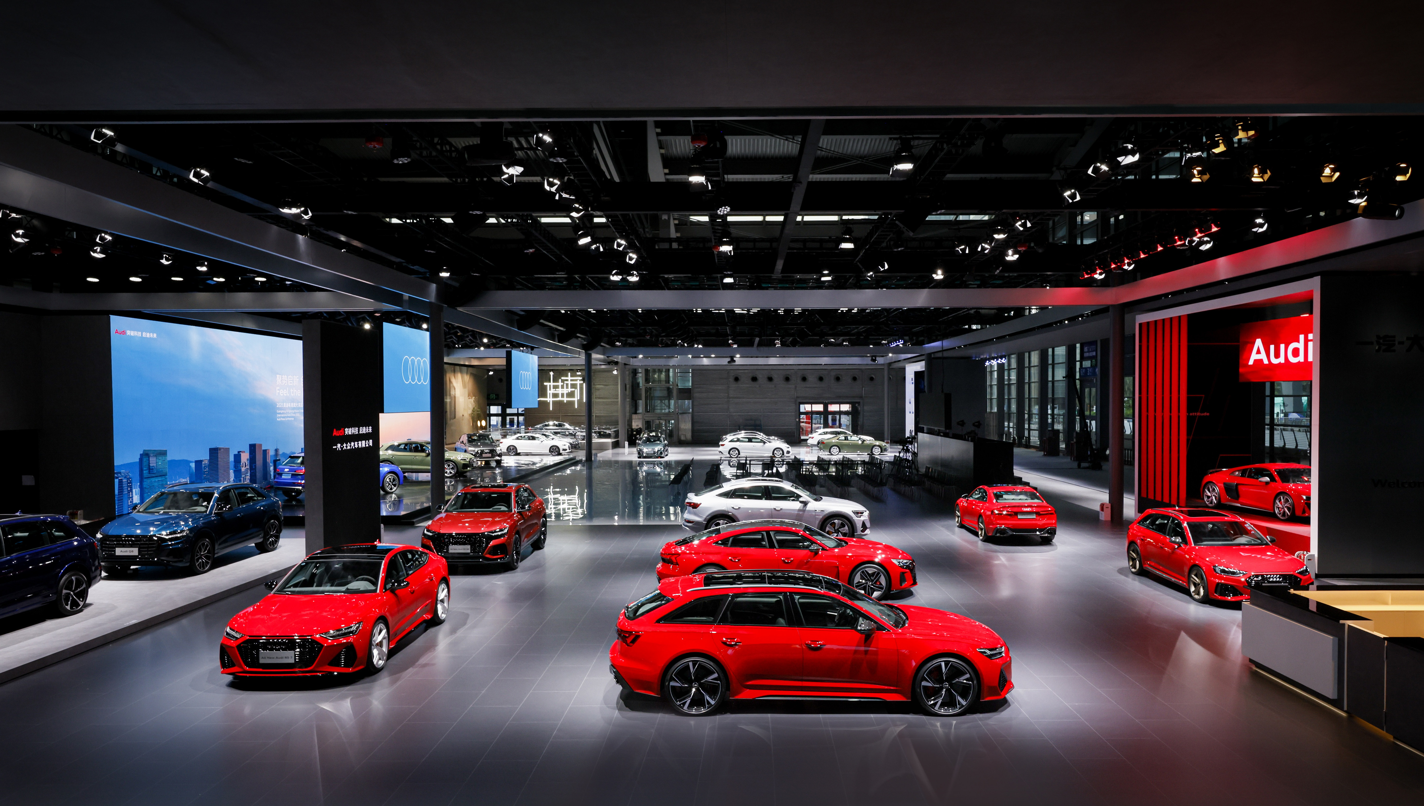 2021粤港澳车展奥迪sq5全球首发