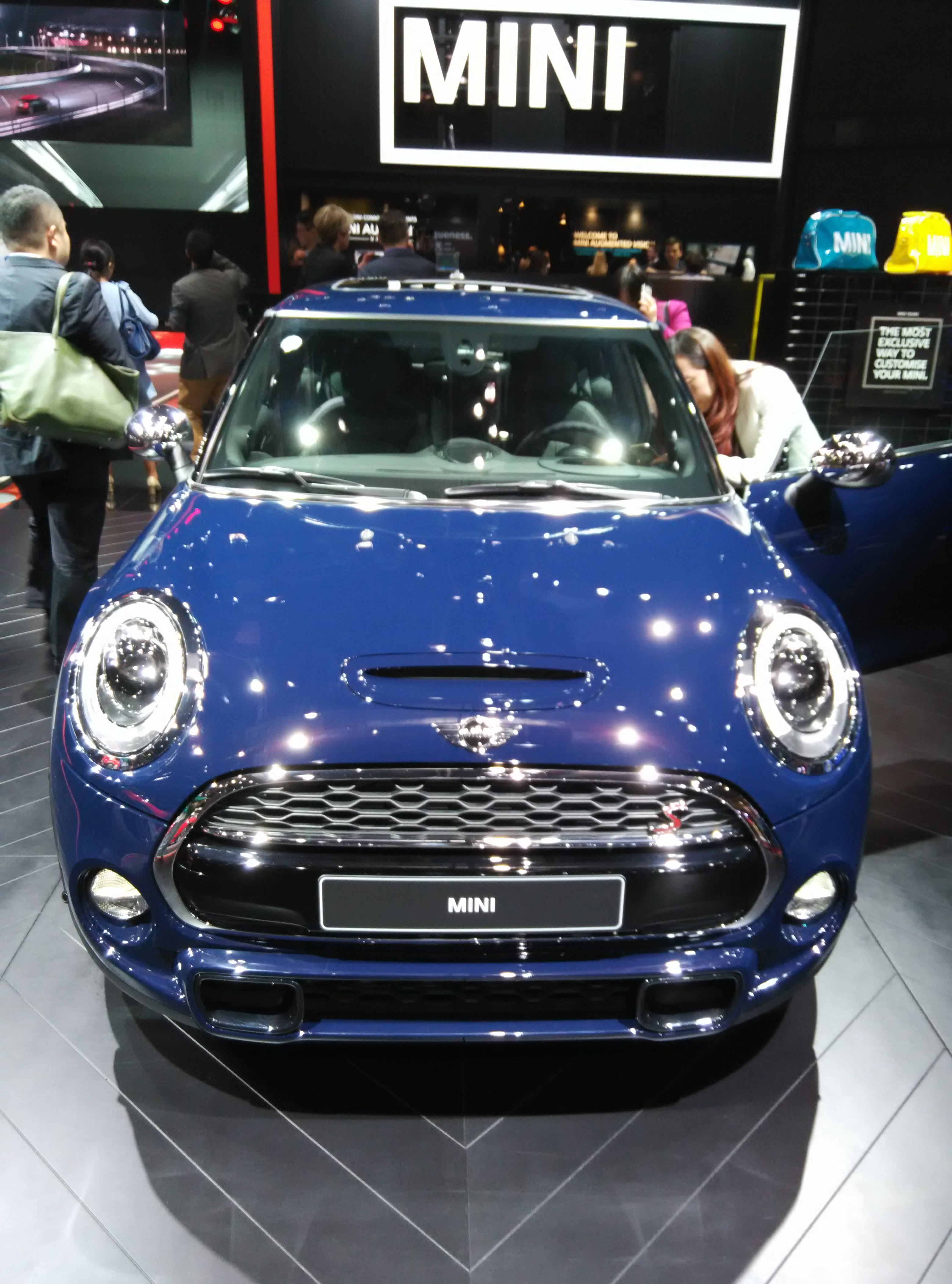 2015上海车展_mini cooper