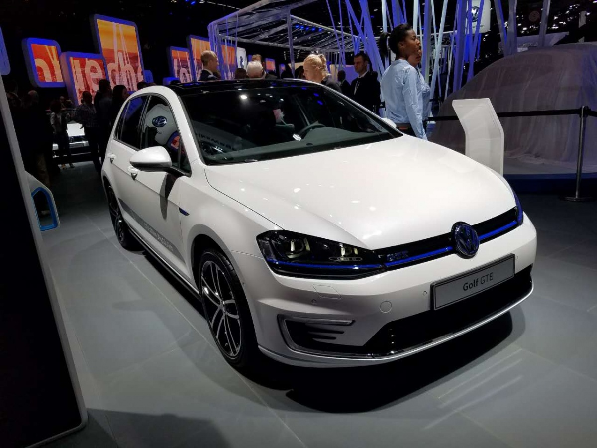 高尔夫推出了插电混动的gte