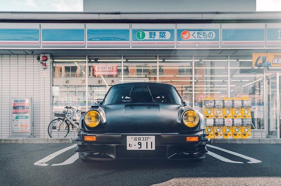 保时捷911 964(rwb)剪刀门