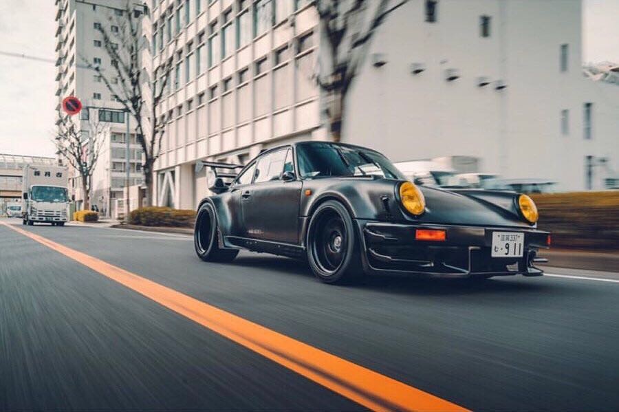 保时捷911 964(rwb)剪刀门