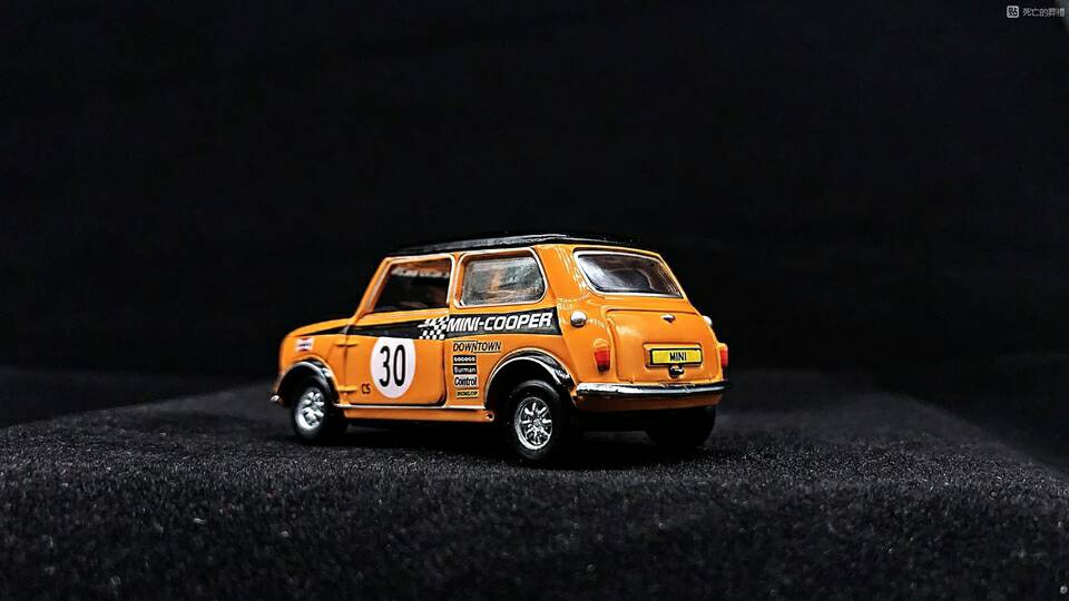 tiny合金小车 mini很喜欢的涂装三开门整车细节较多比较精致这个 mini