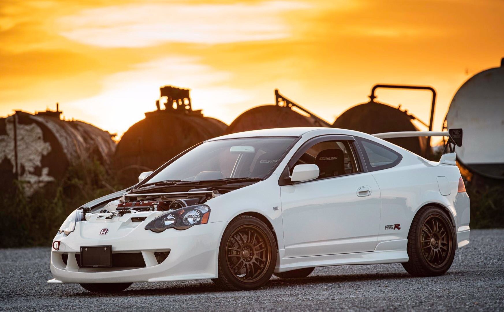 双倍诱惑 honda dc5 type r - 车友圈子