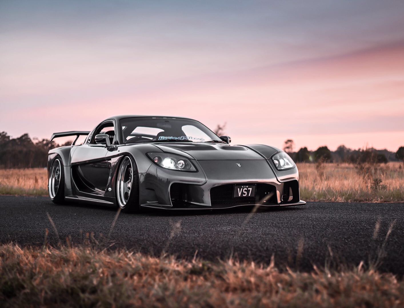 veilside宽体rx7 摄影 真的美啊! - 车友圈子