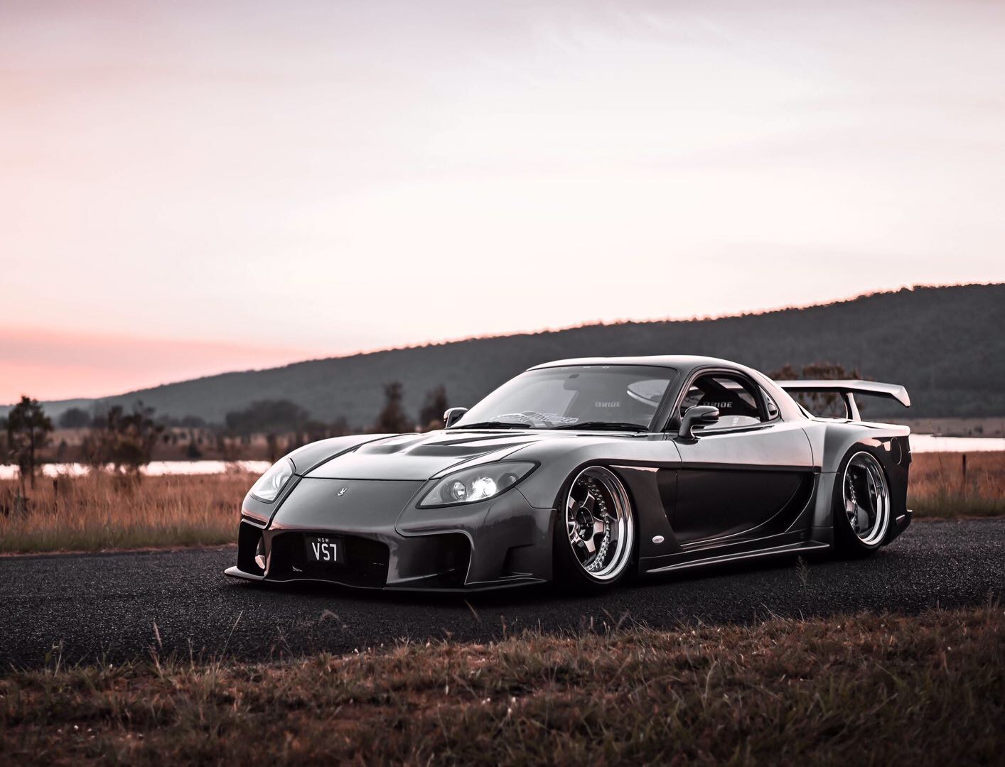 veilside宽体rx7 摄影 真的美啊! - 车友圈子