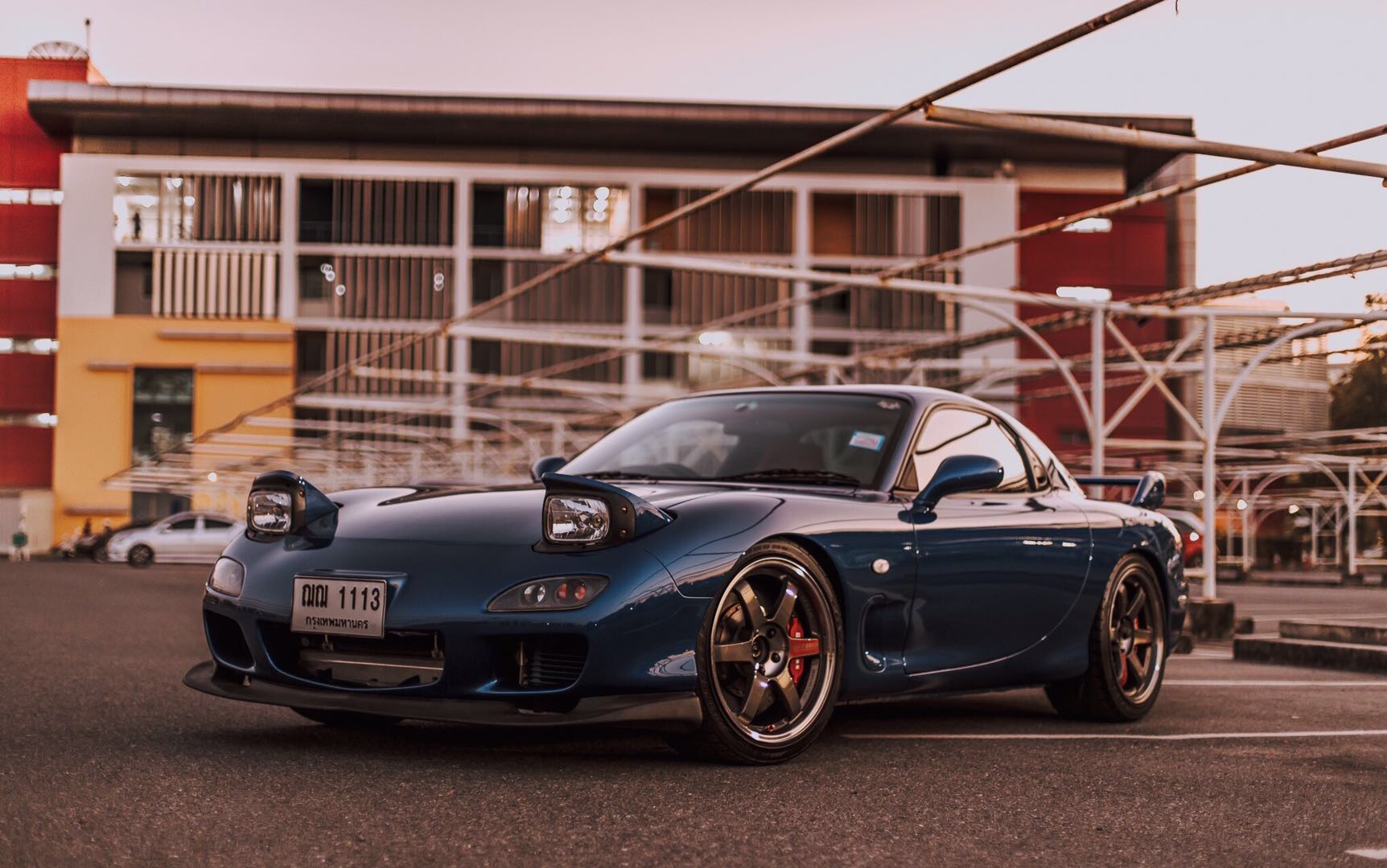 泰国车友马自达rx7fd 摄影大片