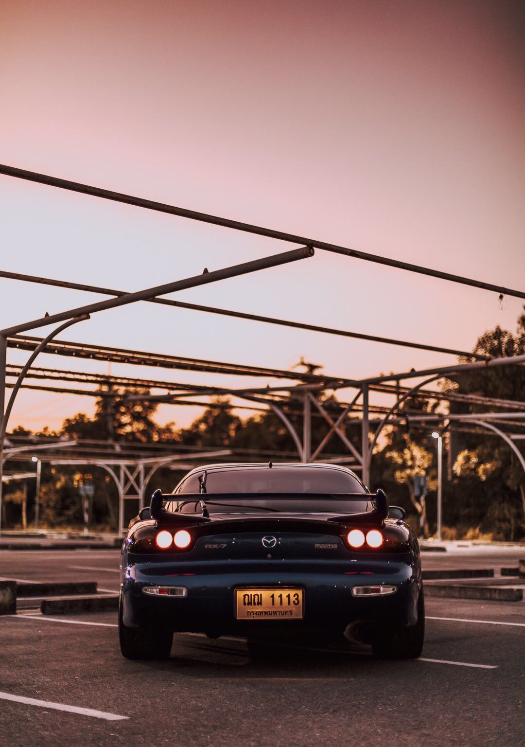 泰国车友马自达rx7fd 摄影大片