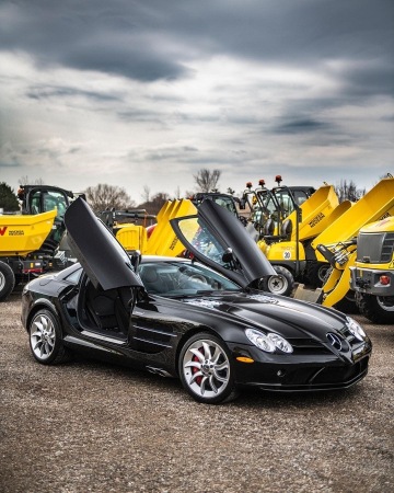 融入了两家品牌终极梦想的神车
Mercedes-Benz SLR McLaren