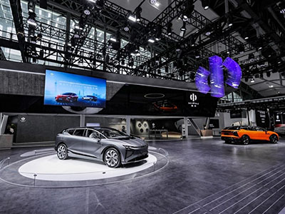 可进化超跑SUV高合HiPhi X 华南首秀 广州车展发布“HiPhi进化秀”《红日》