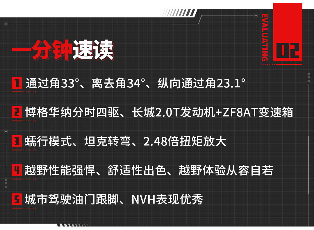 豪华内饰 三把锁！试驾坦克300