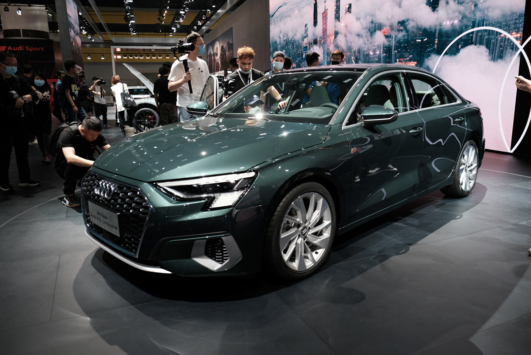 全新奥迪a3l广州车展亮相简直太惊艳了