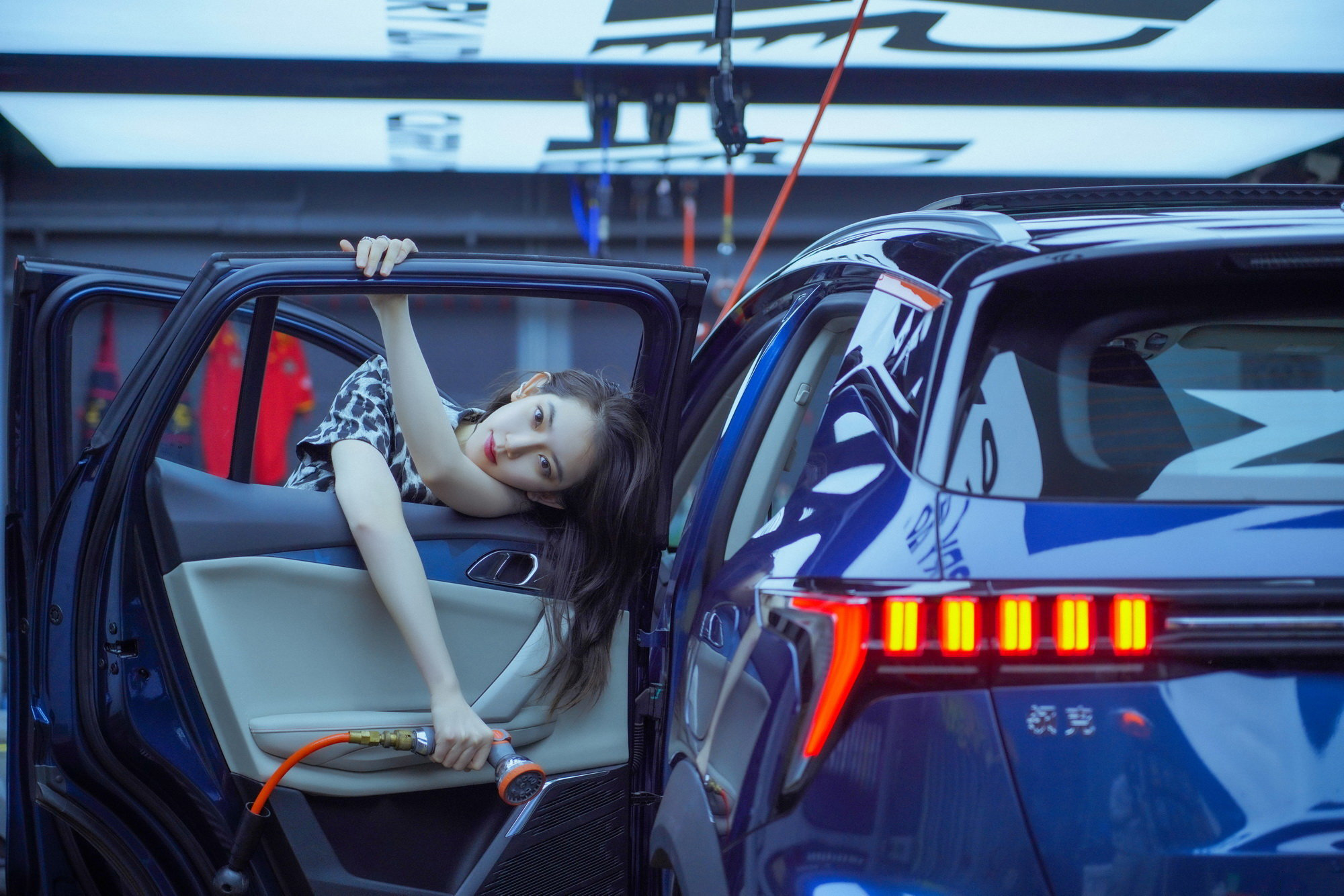 张文一车房内秀身材,领克06都