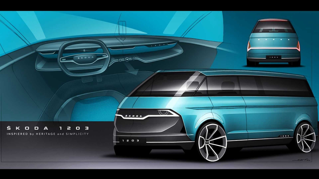 喜欢露营车的看过来！这款车复古+科技的新风格太帅了！