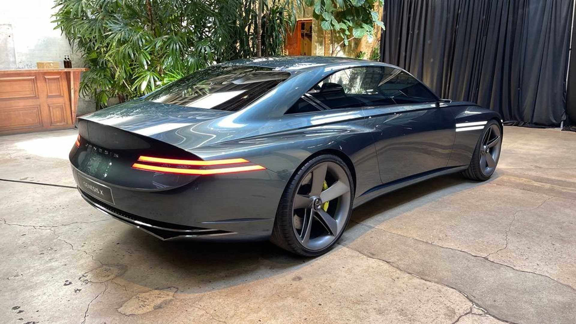 韩系全新轿跑车颜值无敌了!超长led大灯真帅_太平洋号