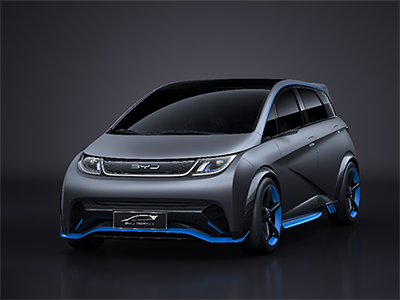 比亚迪“纯电新物种”EA1上海车展首秀，“海洋美学”登场