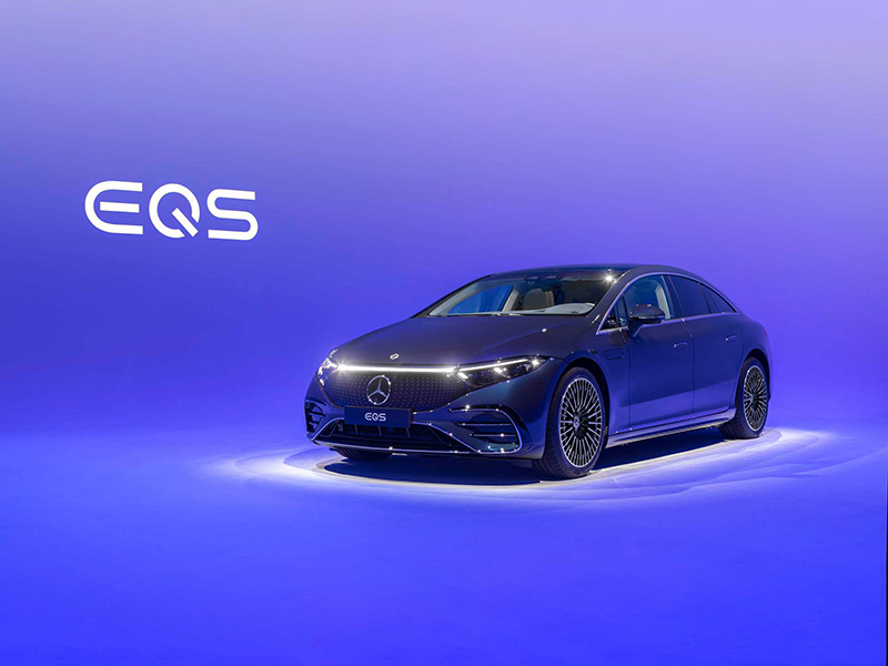 奔驰EQS亮相，续航里程800km