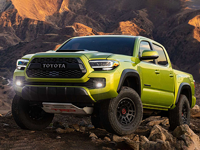 强大越野性能皮卡!新款丰田Tacoma TRD Pro官图发布