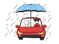 一场雨显人生百态 雨中开车了解这5个字能保命!