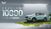 五菱星辰上市26天销量破10000台!“10万内最能打SUV”实至名归