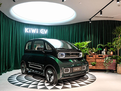 售价8.98万元，KiWi EV“时髦金”内饰高定版携手创意总监宋茜正式上市！