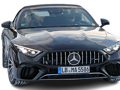 梅赛德斯-AMG SL插混版曝光!马力高达800匹!2022年亮相!