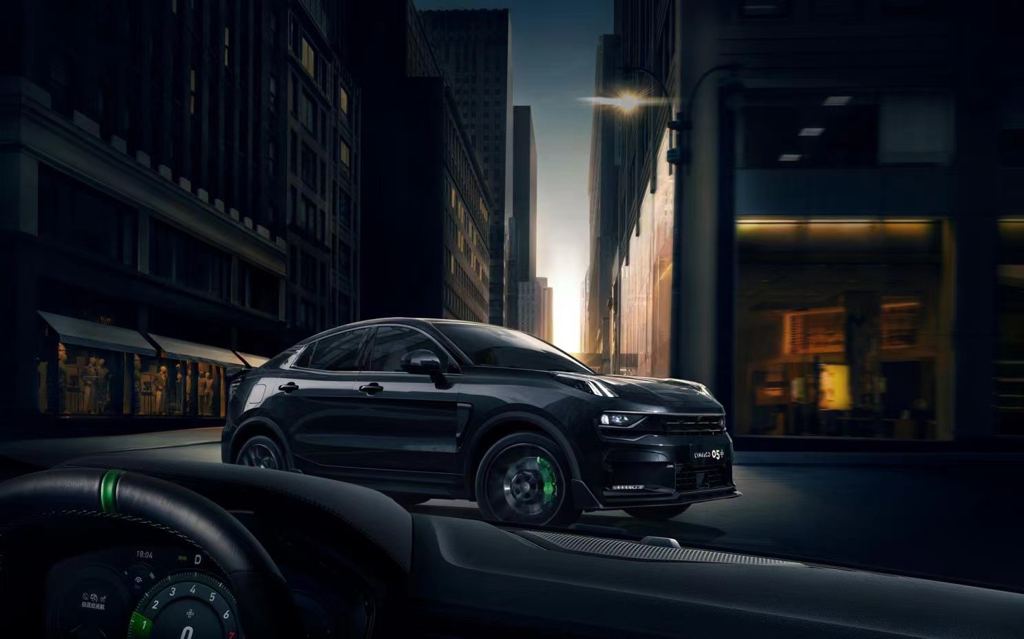 黑武士风格领克05新车发布30万内最速燃油suv