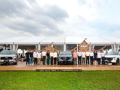 家人齐聚东风日产，见证2022合·聚·势乘风行动正式启航