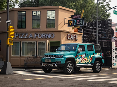 观世界，见自我，品味BJ40“醒狮”皮肤的独特魅力