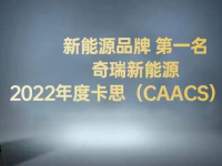 自主崛起并驱争先，卡思满意度调查奇瑞新能源生态服务撑门拄户
