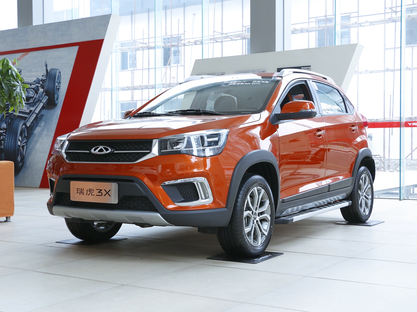 高配不到7万元？全新奇瑞瑞虎3x PLUS实车曝光