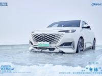 “铁人三项”破冰挑战成功！长安智电iDD查干湖极致测试