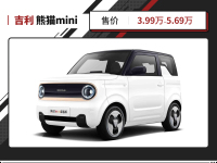 宏光MINIEV不香了,吉利新车卷爆,5万就配200续航+快充