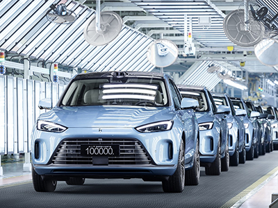 华为赋能创造“问界速度”，AITO问界成为最快达成10万辆下线的新能源汽车品牌