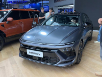 更极致的运动！ 车展实拍全新索纳塔 年轻人购车选择+1