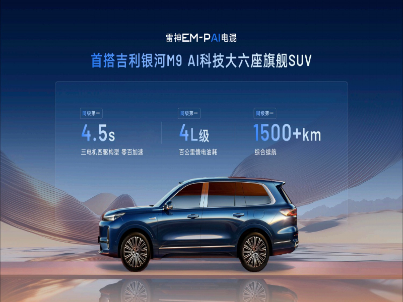 全路况实测百公里馈电油耗低至2.49L 星睿AI云动力2.0赋能,“最聪明”的雷神AI电混2.0进阶发布